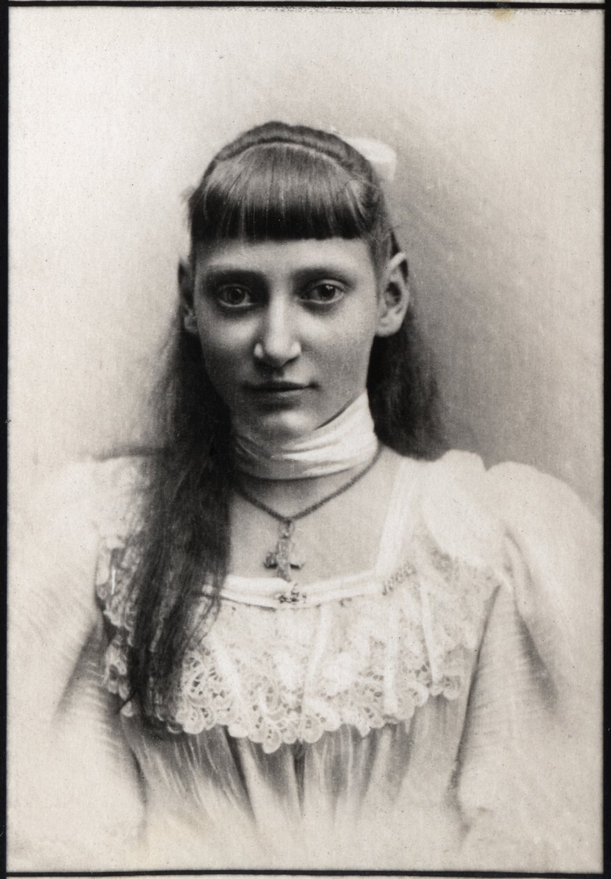 Muotokuva Tanskan prinsessa Thyrasta (1880-1945). tekijältä French Photographer