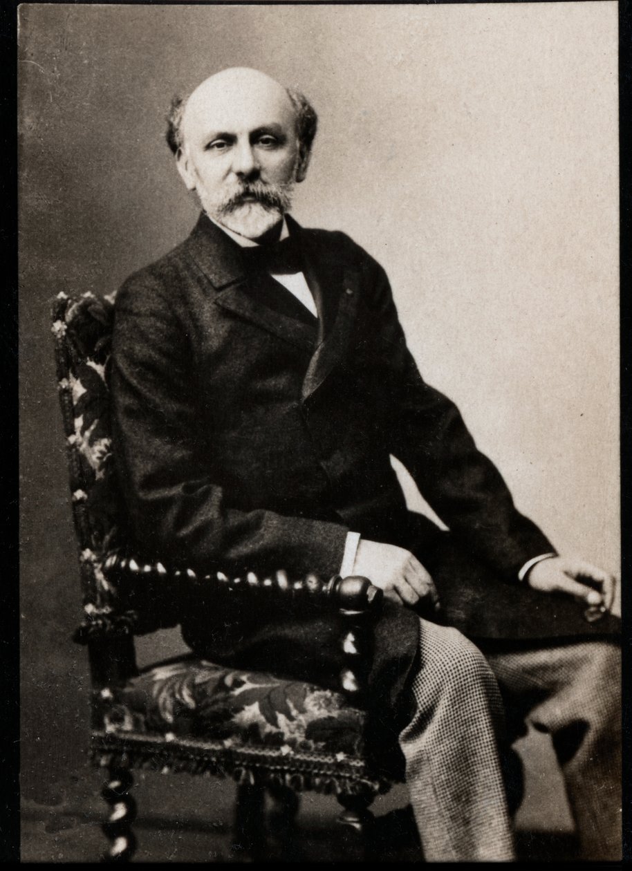 Muotokuva ranskalaisesta kuvanveistäjästä Rene de Saint Marceaux