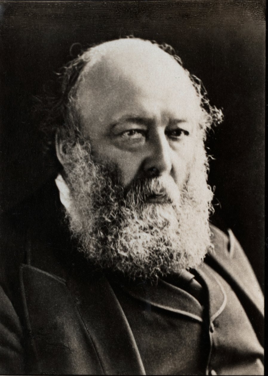 Muotokuva Robert Arthur Talbot Gascoyne Cecilistä (1830-1903), brittiläisestä valtiomiehestä. tekijältä French Photographer