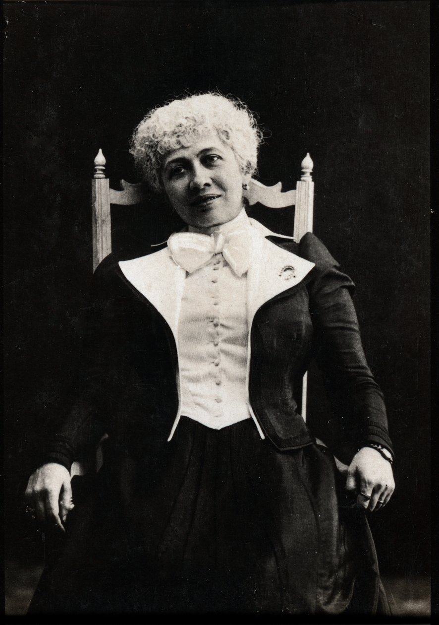 Severinen (1855-1929) muotokuva, ranskalainen sosialisti, toimittaja, kirjailija ja feministi. tekijältä French Photographer