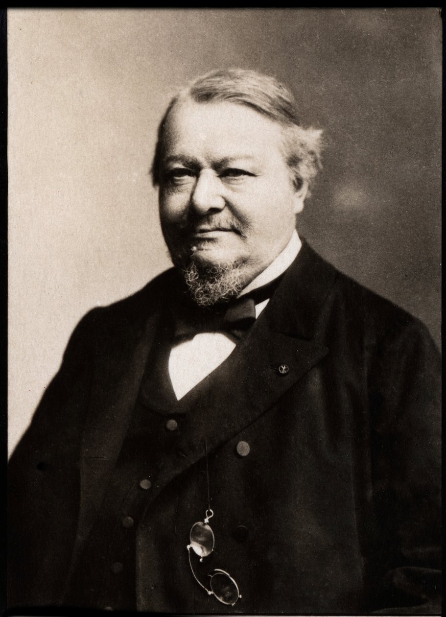 Stephane Tarnierin (Docteur Tarnier) (1828-1897), ranskalaisen synnytyslääkärin muotokuva. tekijältä French Photographer