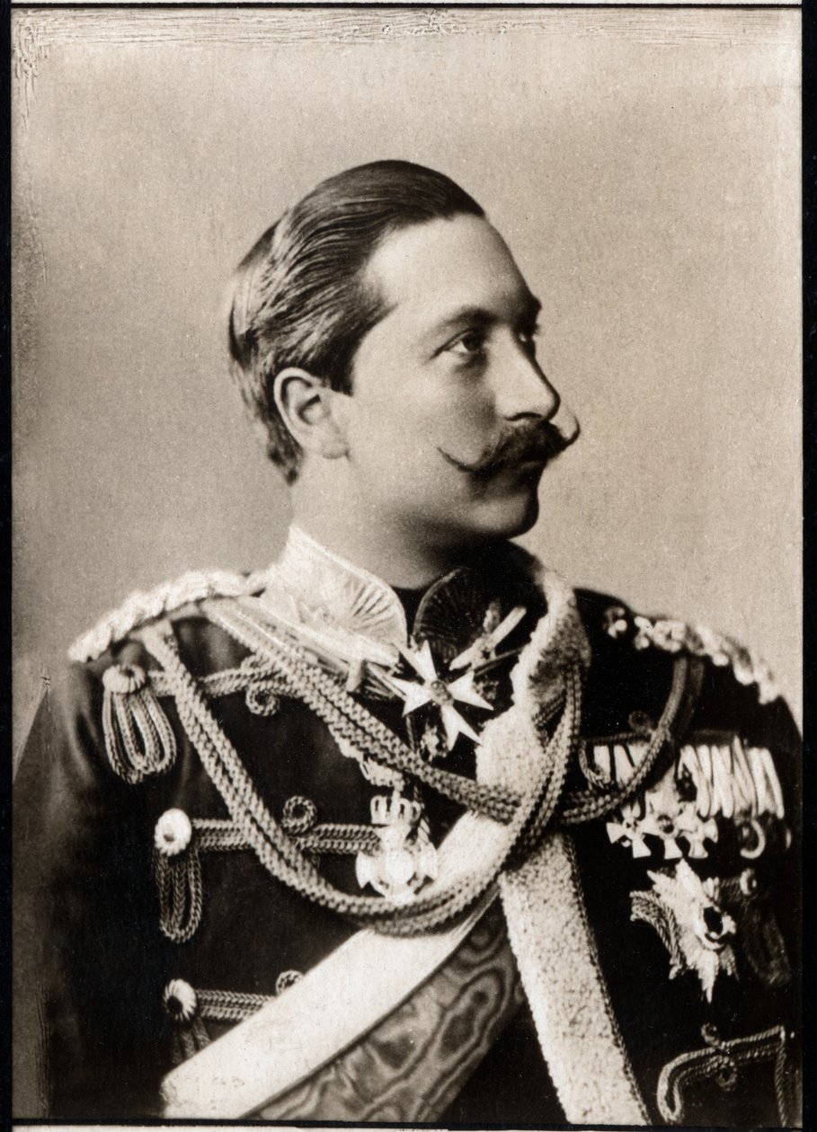 Saksan keisarin Wilhelm II:n (1859-1941) muotokuva. tekijältä French Photographer