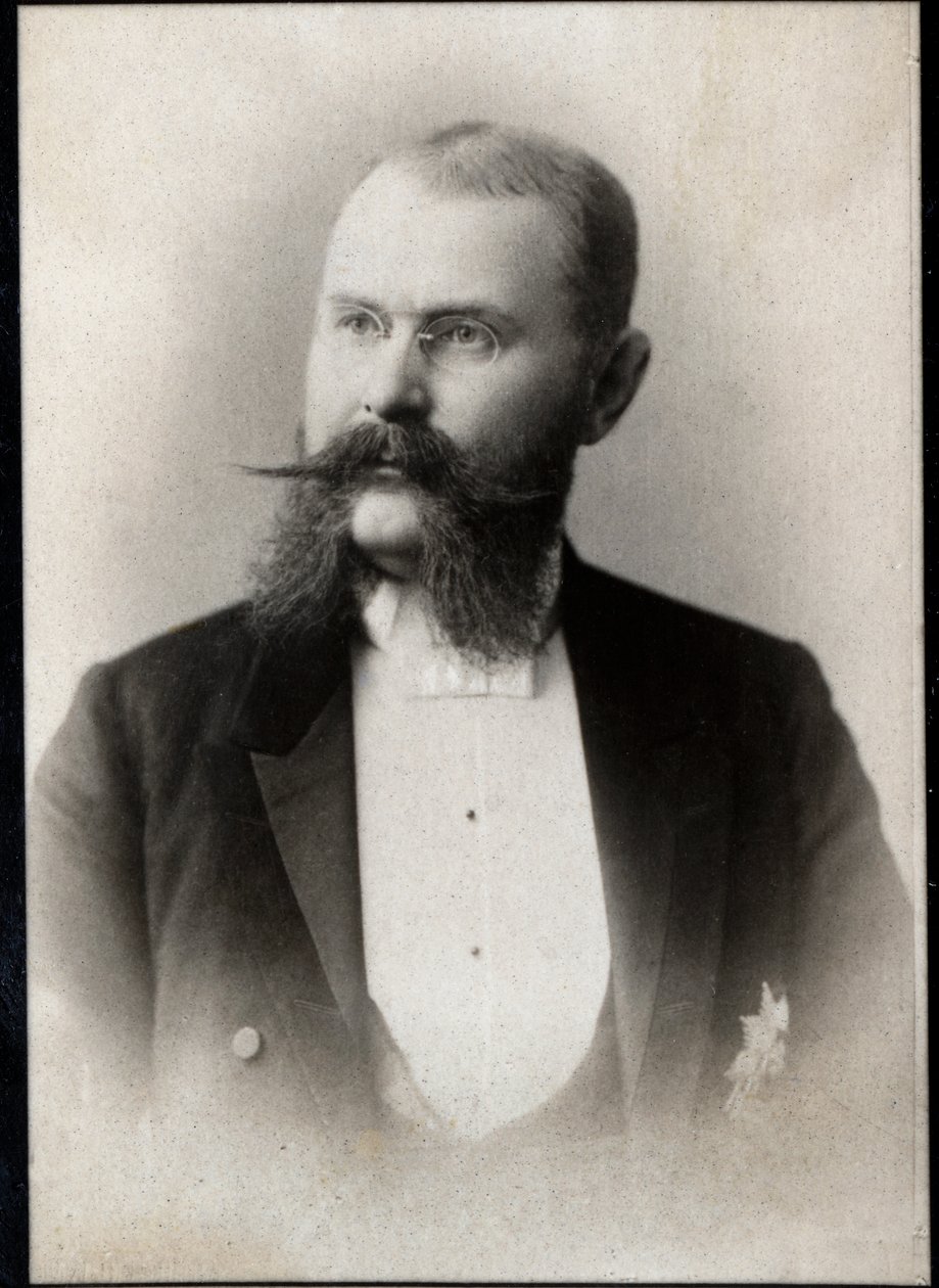 Württembergin kuninkaan William II:n (1848-1921) muotokuva. tekijältä French Photographer
