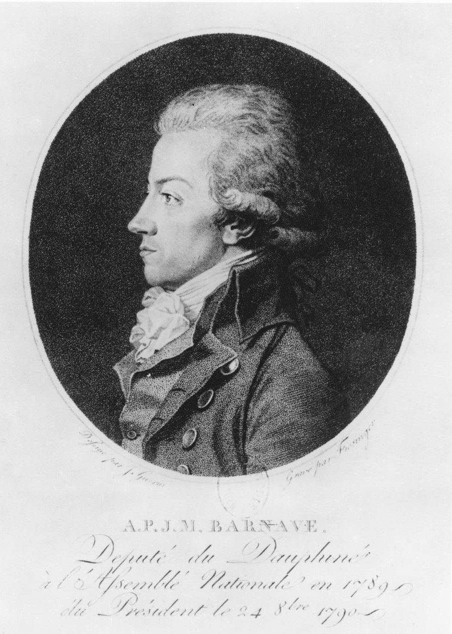 Antoine Pierre Joseph Marie Barnave tekijältä French School
