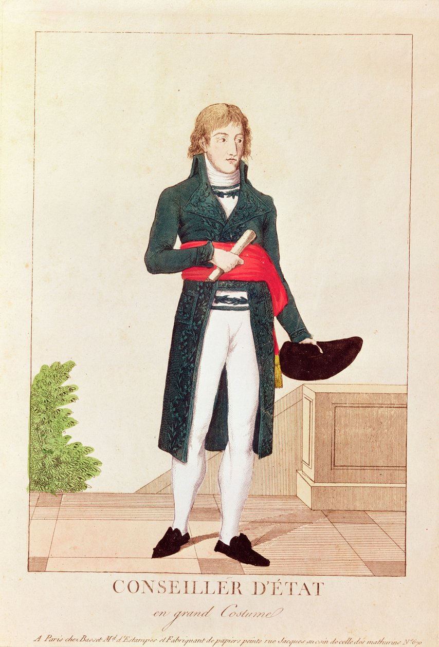 Valtioneuvoston jäsen (värikaiverrus) tekijältä French School