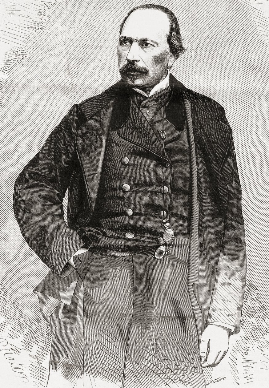 François Ponsard, LUnivers Illustrésta, 1866 tekijältä French School