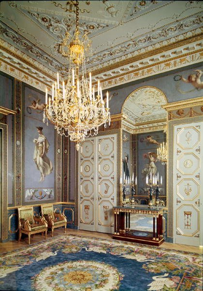 Salon de Musiquen sisustus Hortense de Beauharnais