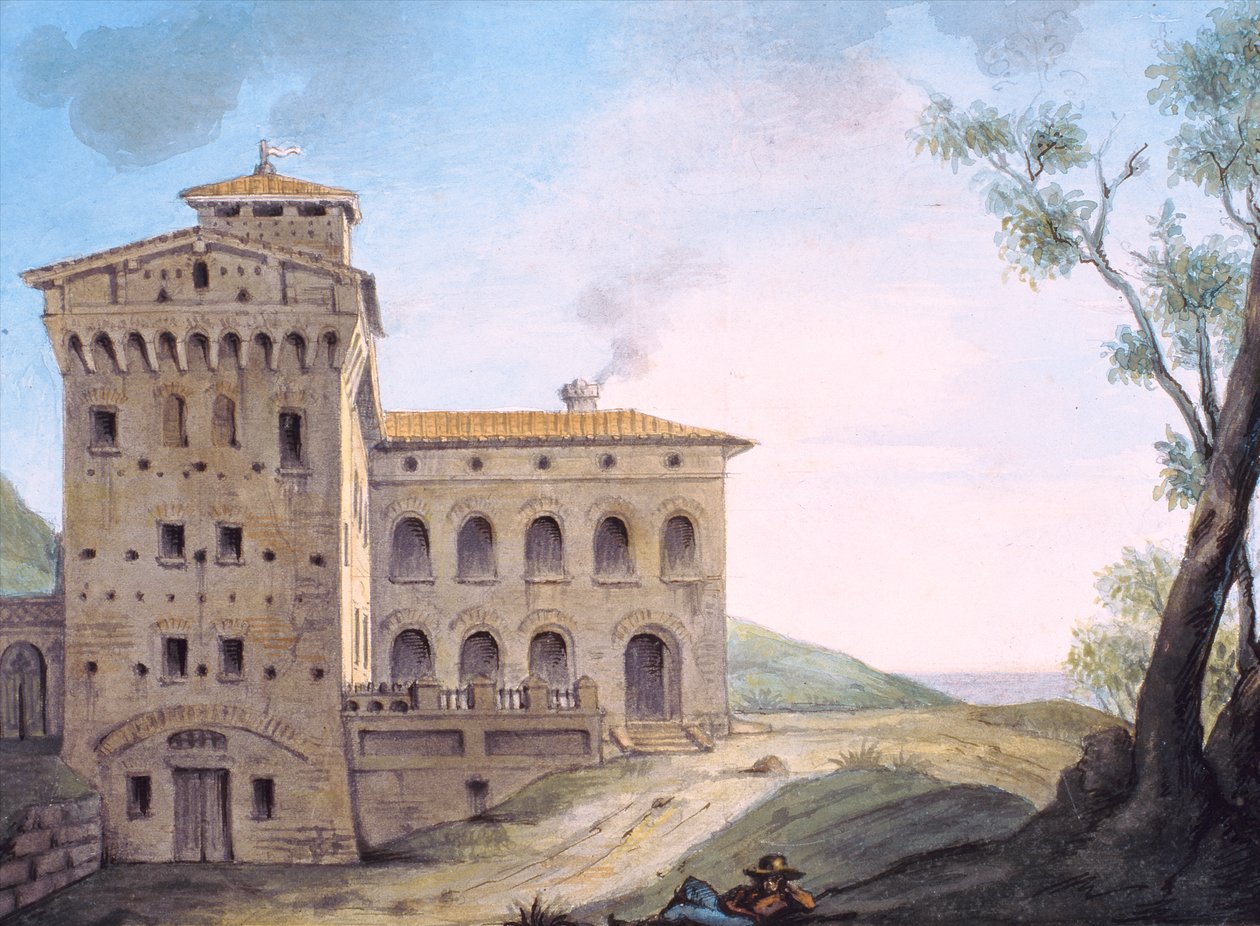 Italian palatsi (wc paperilla) tekijältä French School