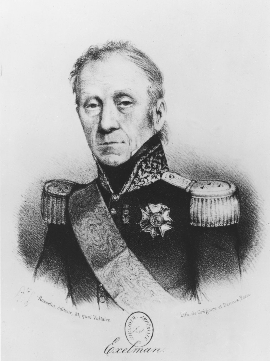 Marsalkka Rémi Joseph Isidore Exelmans, ensimmäinen kreivi Exelmans tekijältä French School