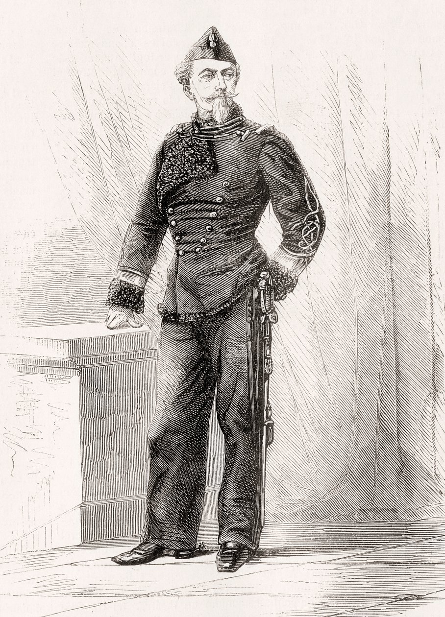 Nicolae Golescu, LUnivers Illustrésta, julkaistu 1866 tekijältä French School