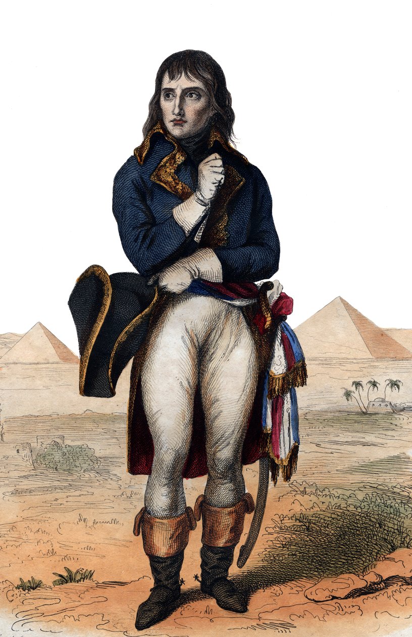 Kenraali Bonaparten muotokuva (Napoleon Bonaparte) (1768-1821). tekijältä French School