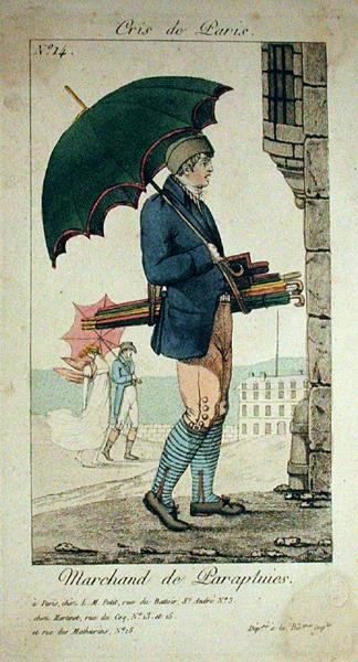 The Umbrella Seller, numero 14 The Cries of Paris -sarjasta tekijältä French School