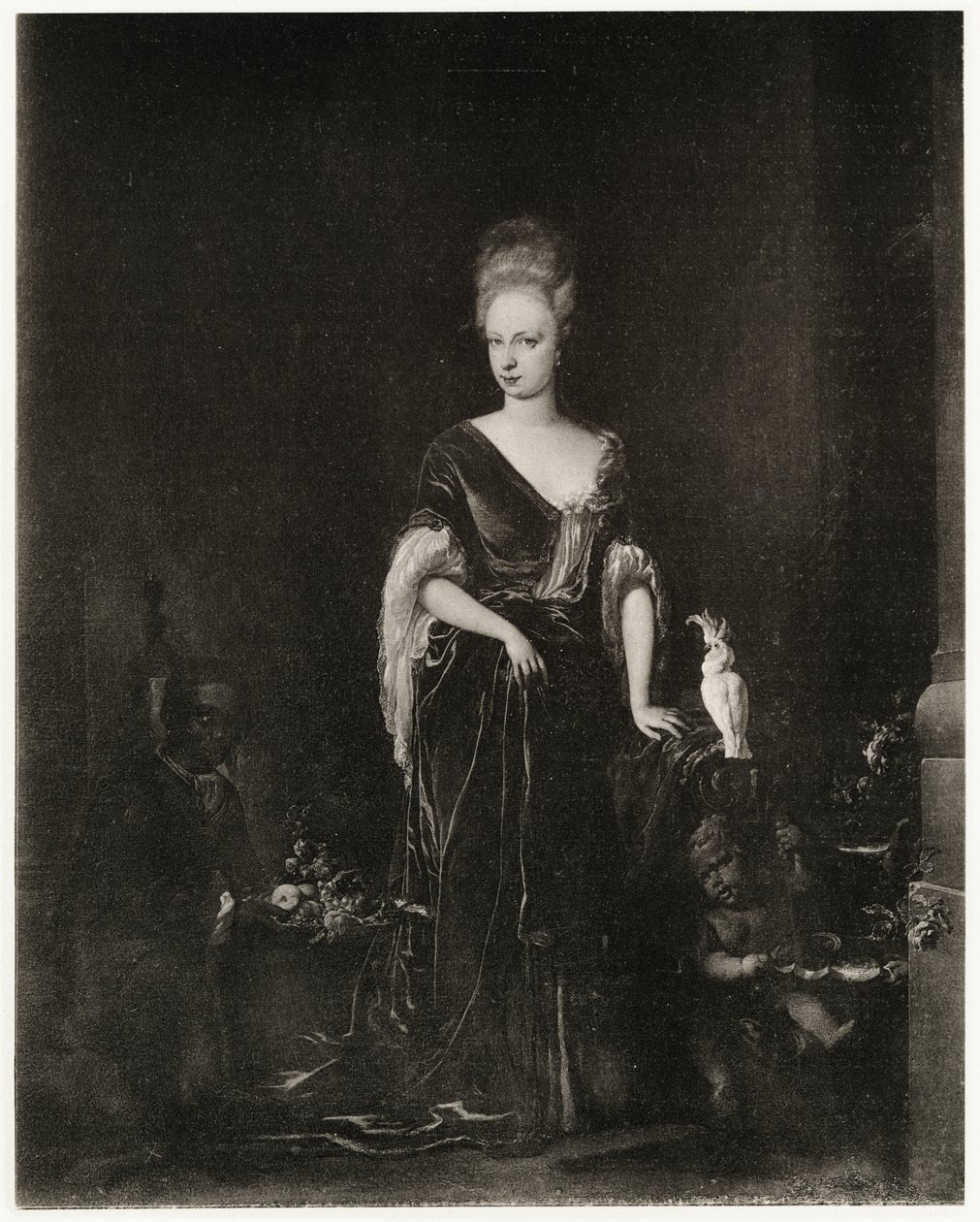 Elisabeth Charlotte, Orleansin herttuatar, 1884-90 (valokuva) tekijältä German School