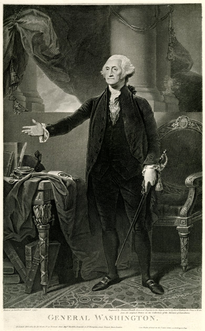 George Washington, 1884-90 (valokuva) tekijältä German School