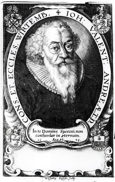 Würtemburgilaisen Johann Valentinen muotokuva, kaiverrus Wolfgang Kilian (1581-1662) 1639 tekijältä German School