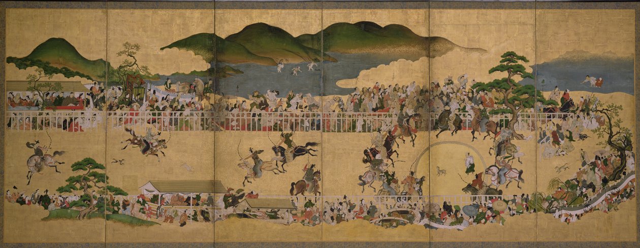 Huonekalut ja erilaiset esineet 1100- ja 1300-luvuilta tekijältä Japanese School