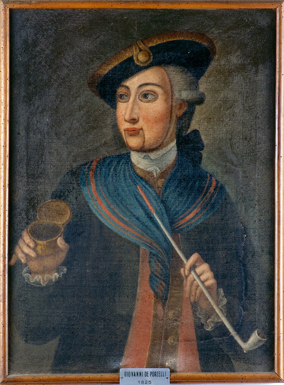 Giovanni de Porzellin muotokuva, 1825 tekijältä Unknown
