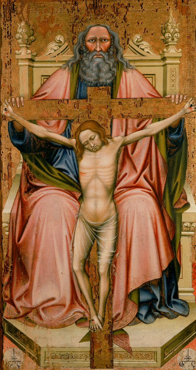 Trinity, Maestro G.Z., Pinacoteca Nazionale Ferrarassa tekijältä Unknown