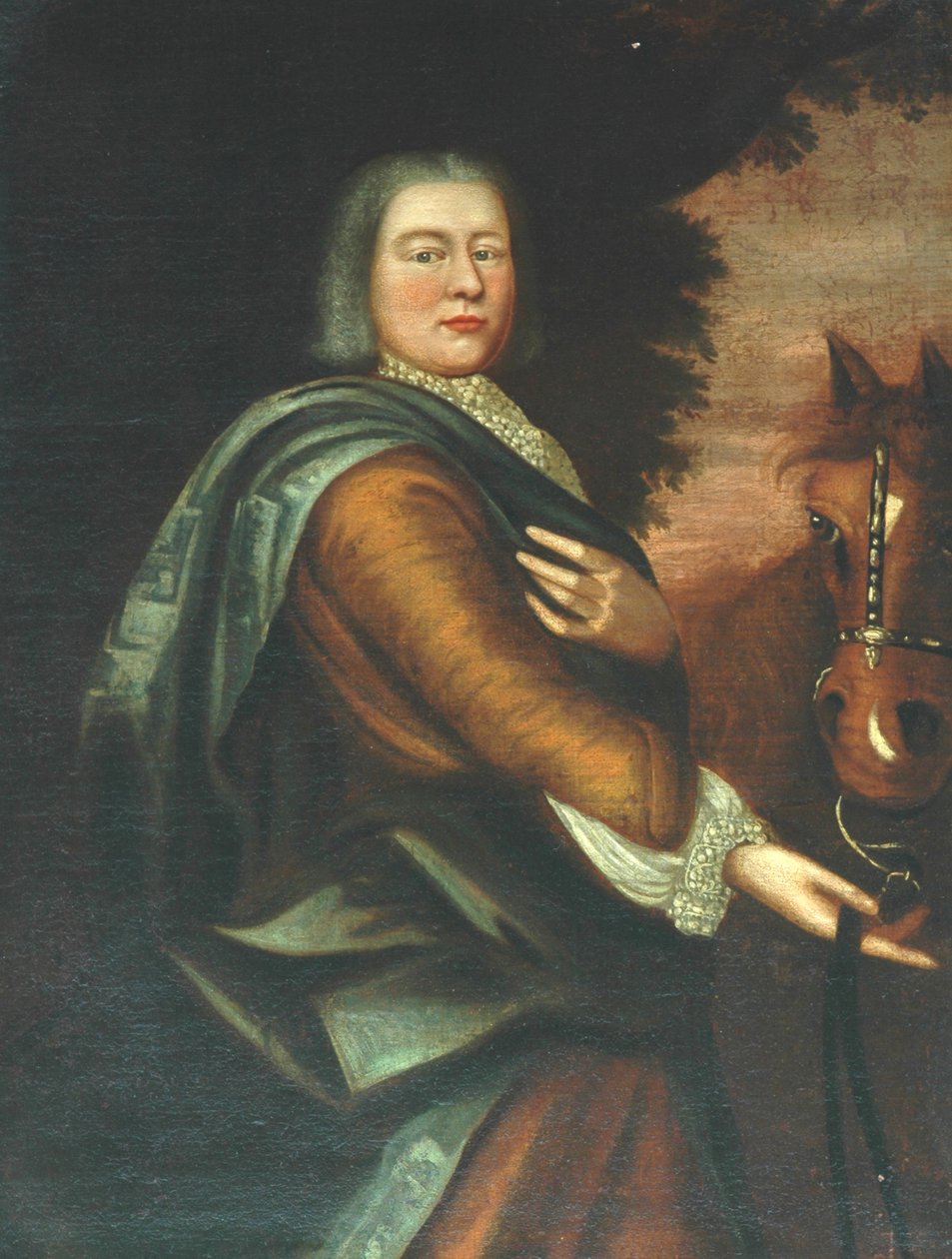 Samuel Lister, 1740 (öljy kankaalle, lasittamaton) tekijältä Unknown