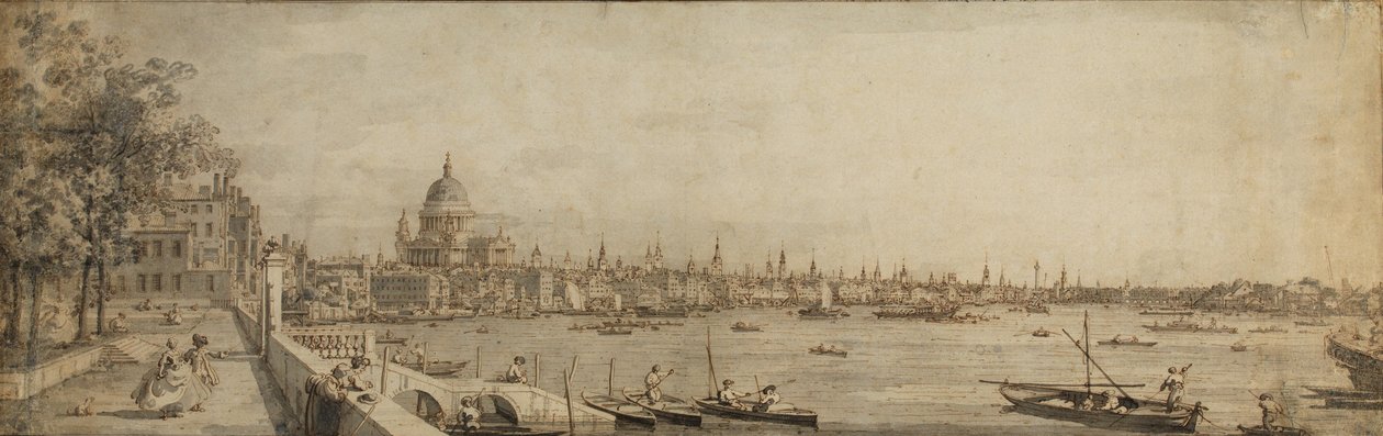 Huonekalut ja erilaiset esineet 1100- ja 1300-luvuilta tekijältä Giovanni Antonio Canal
