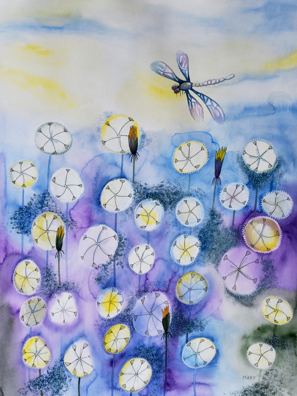 Pusteblumen tekijältä Marys Watercolors