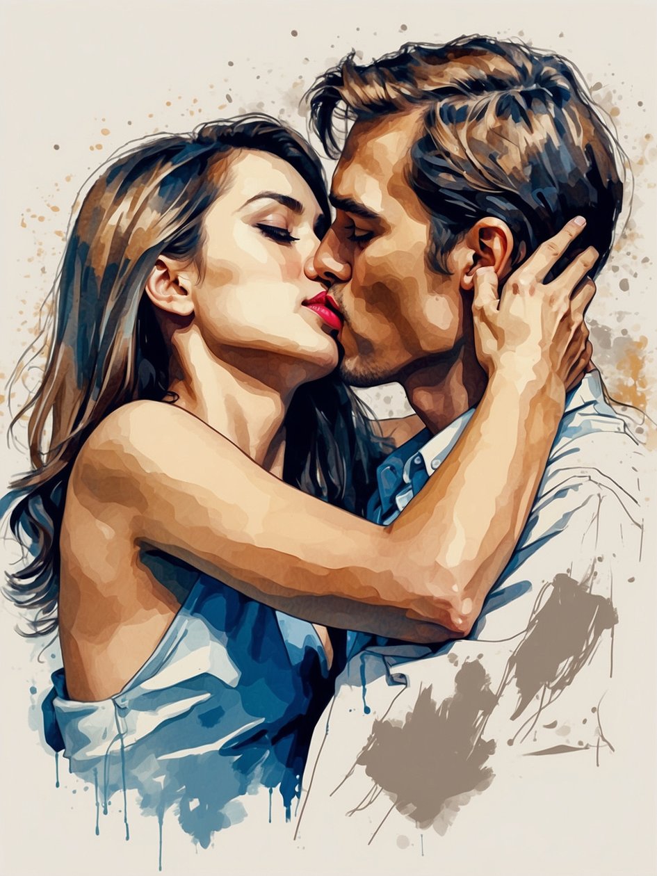 Pop Art Kiss W60 tekijältä Mario Witt