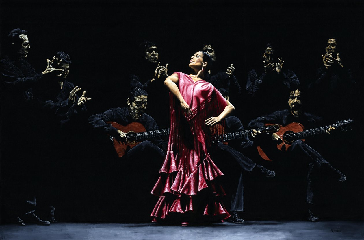 Ylpeä flamencotanssija tekijältä Richard Young