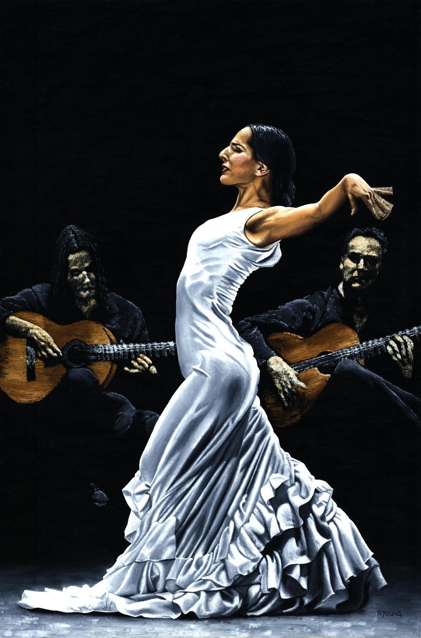Flamencon esityskeskittymä tekijältä Richard Young