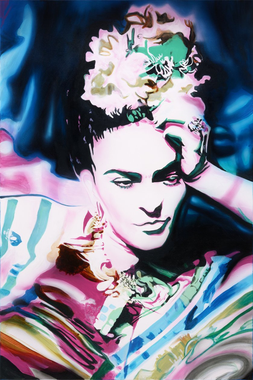 Frida Kahlo tekijältä Zaga Art Sopot