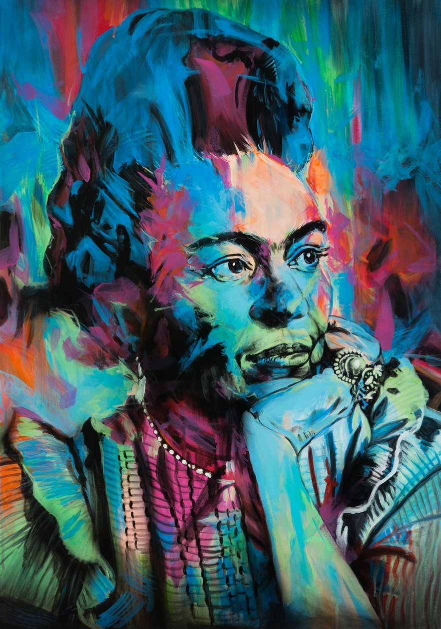 Frida Kahlo tekijältä Zaga Art Sopot
