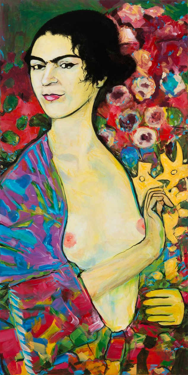 Frida Kahlo tekijältä Zaga Art Sopot