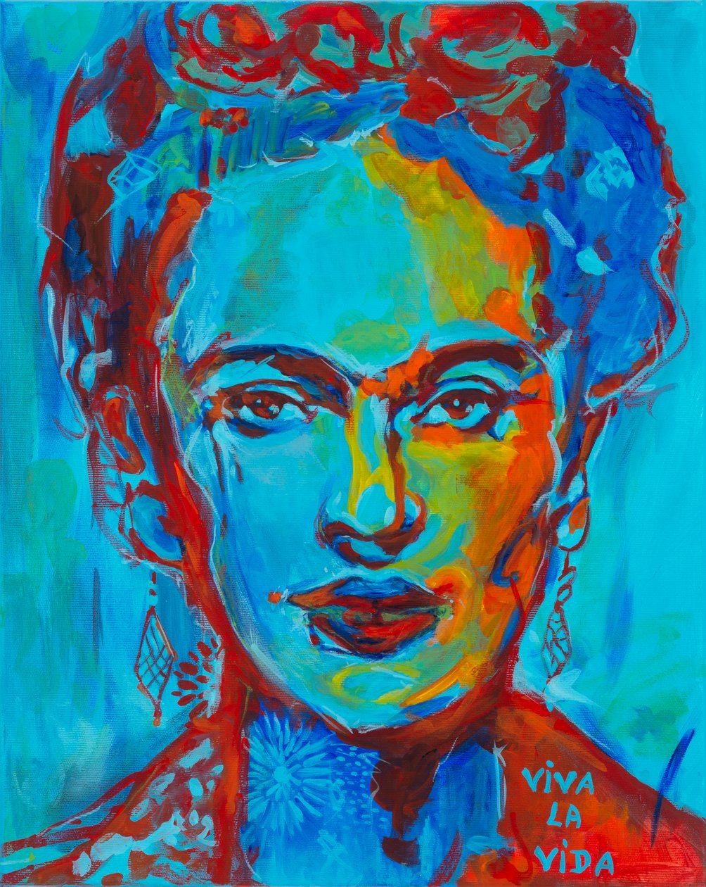 Frida Kahlo tekijältä Zaga Art Sopot