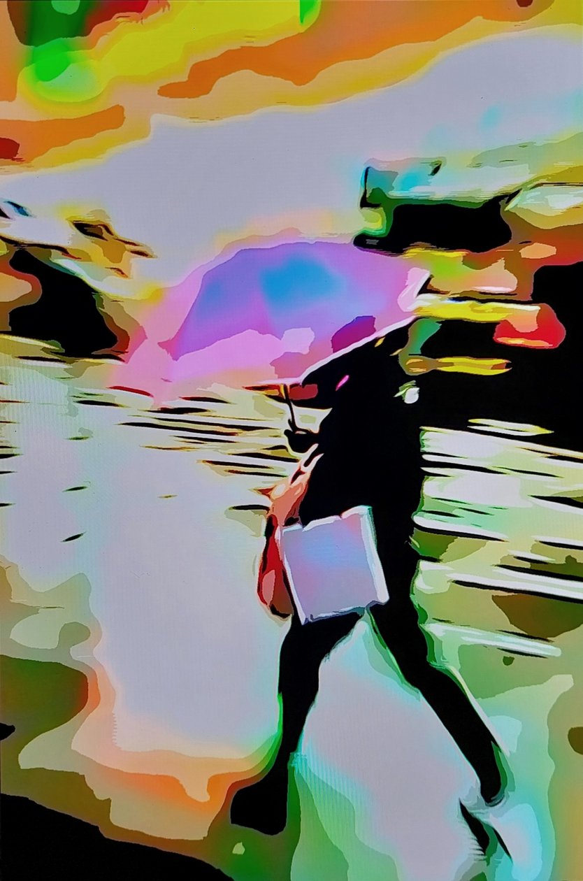 Psykedeelinen tyttö tekijältä Mavet