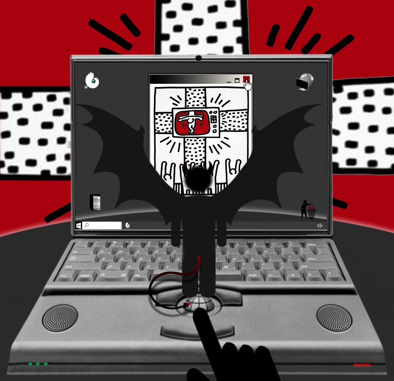 Antikristus (III) (sarjasta: Windows) tekijältä Alexander Eibach