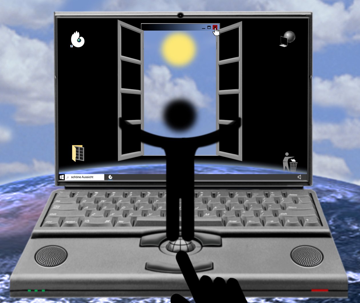 Albertin ikkuna (II) (sarjasta: Windows) tekijältä Alexander Eibach