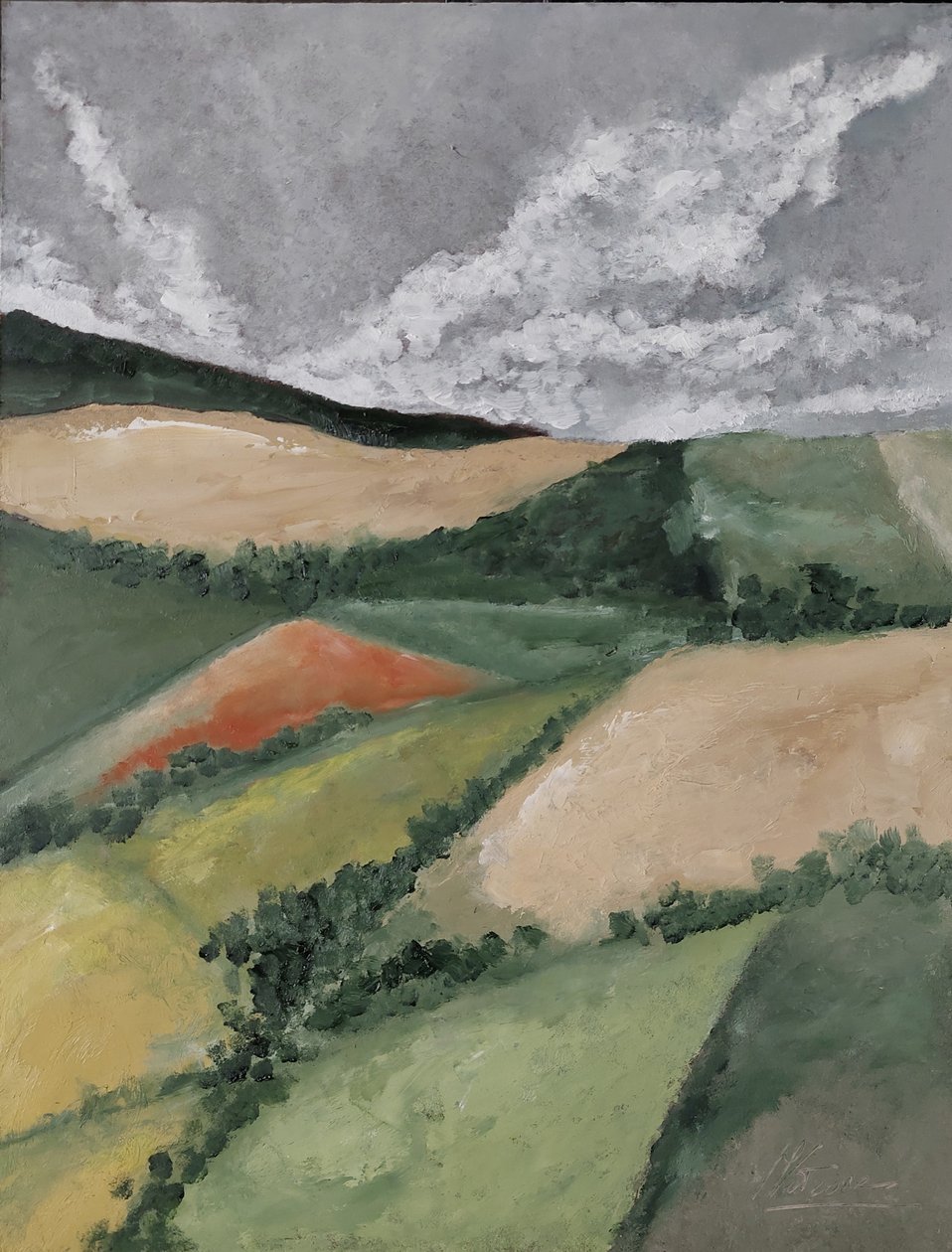 Peltojen väliset pensasaidat tekijältä M. Vet