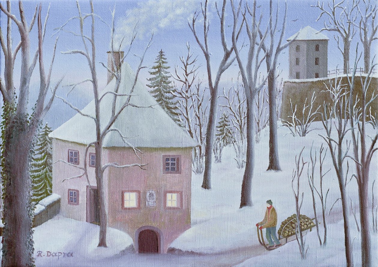 Mönchsberg Gasse 13 talvella tekijältä Regine Dapra