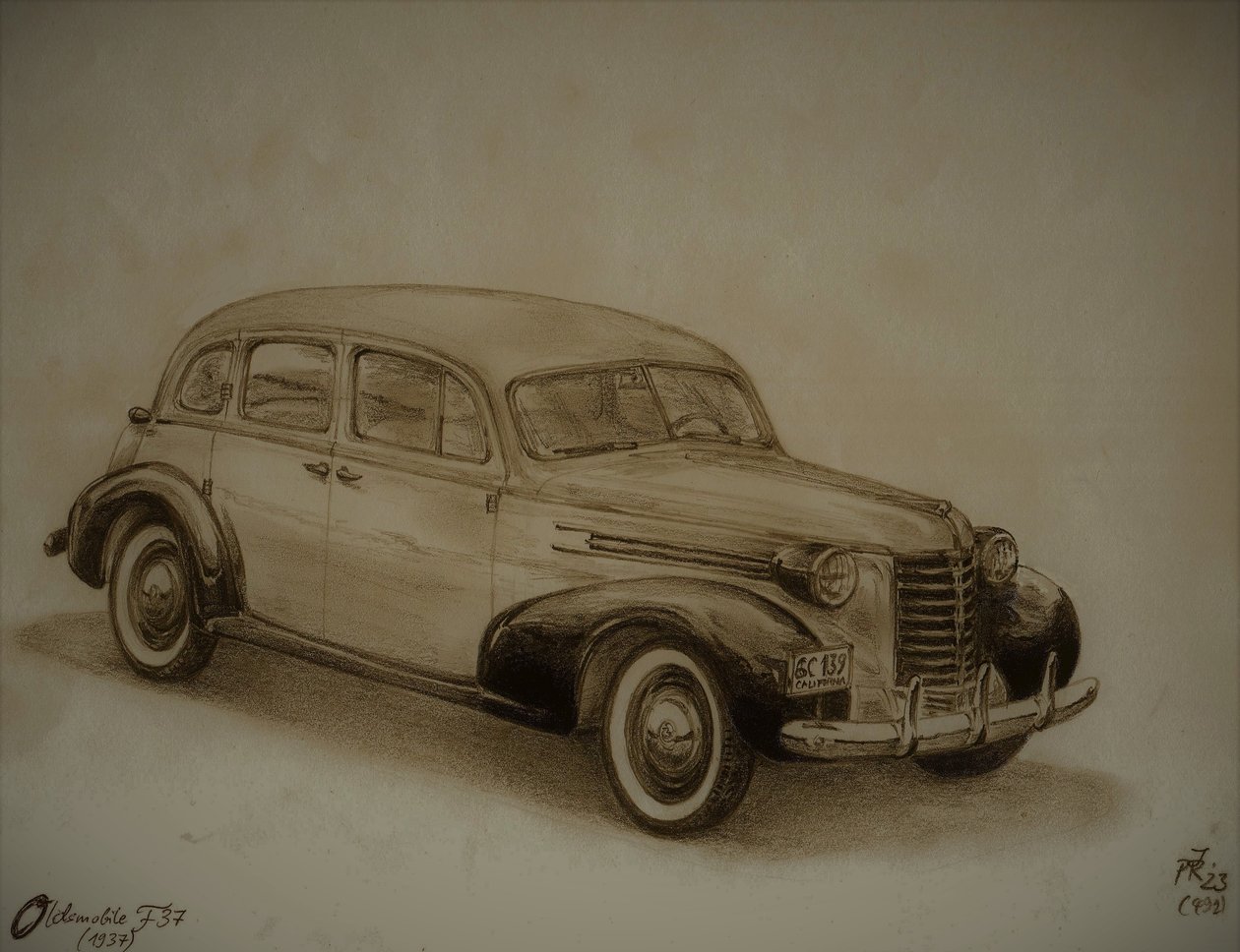 Oldsmobile 1937 tekijältä Jörg-Peter Rabe