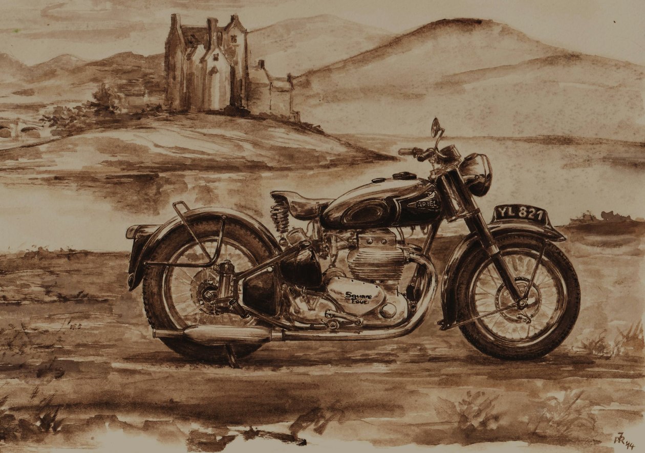 Ariel Square Four 1948 tekijältä Jörg-Peter Rabe