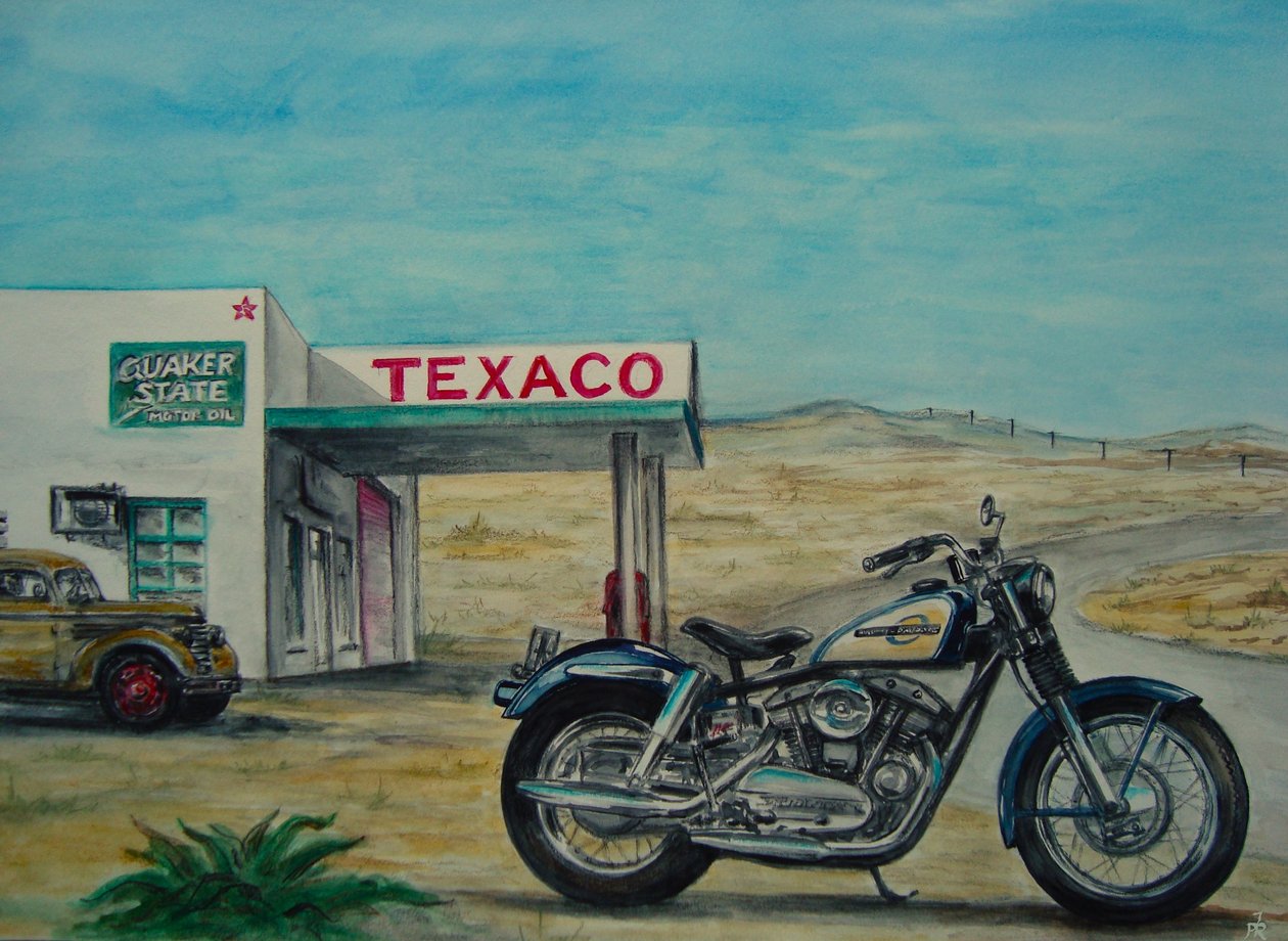 Harley Davidson Sportster 1959  tekijältä Jörg-Peter Rabe