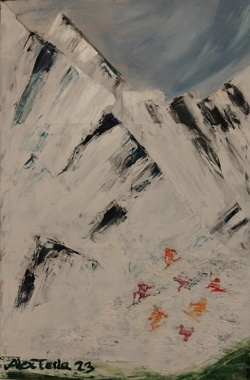 Hymyile talvelle, niin se hymyilee takaisin tekijältä Alex Terla