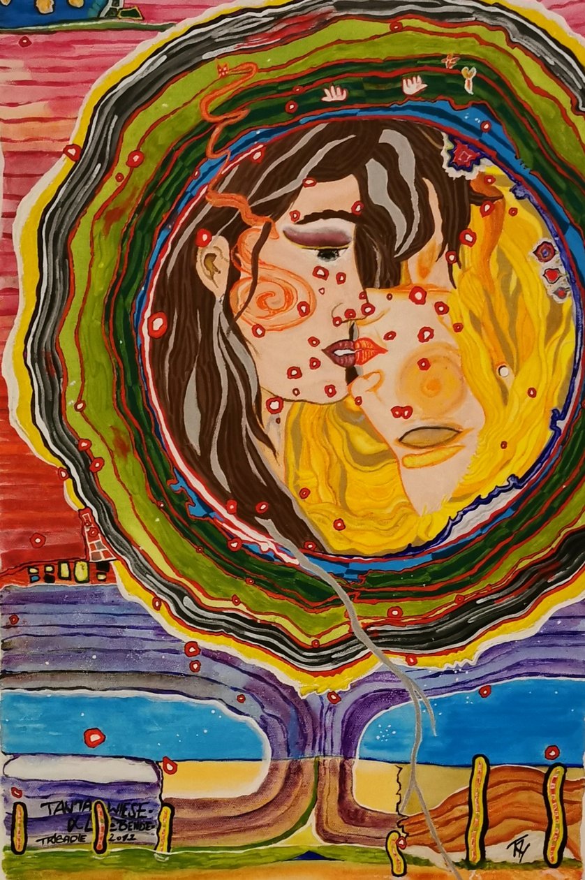 Kaksi rakastavaa naista tekijältä  