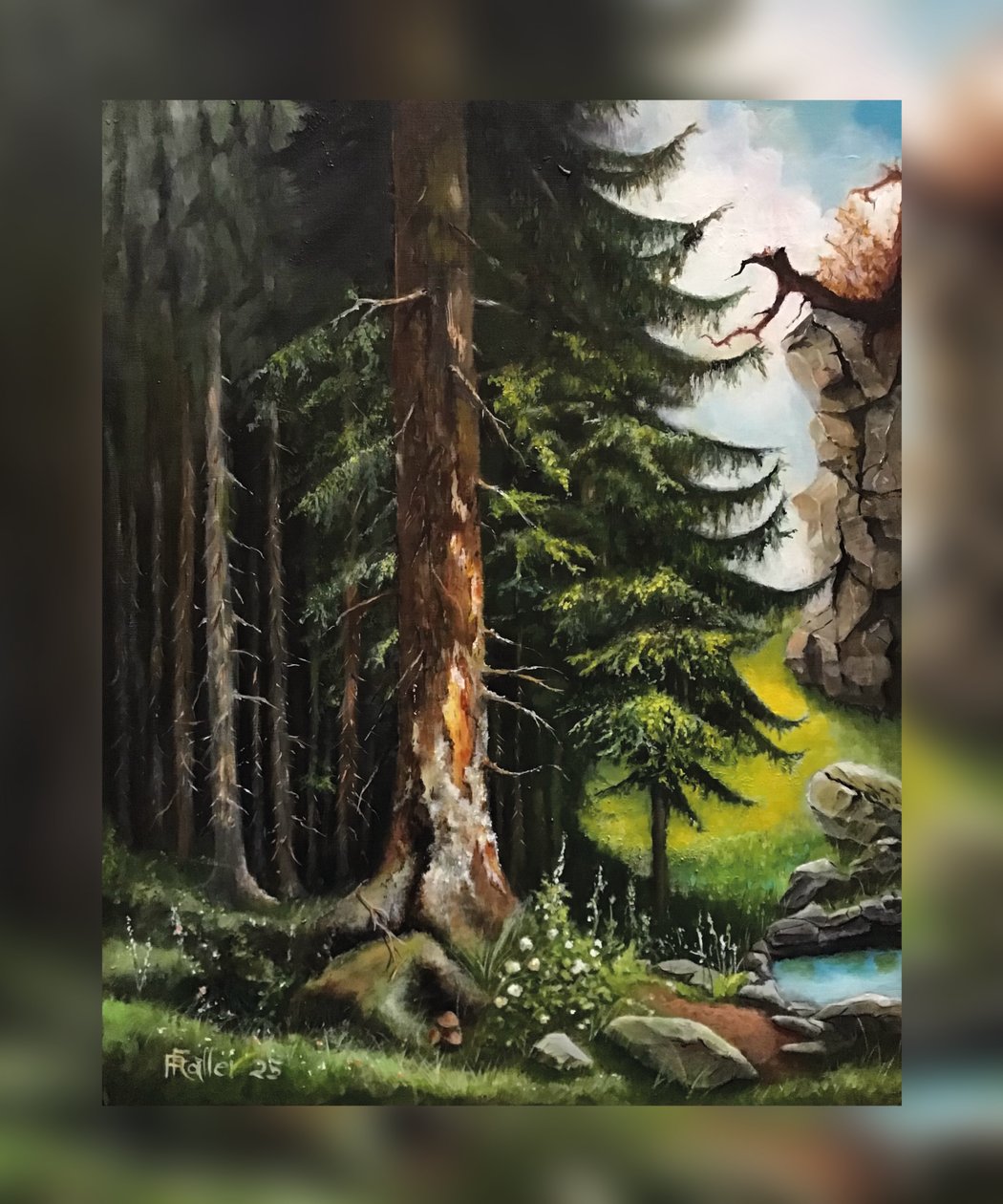 Aukea syvässä metsässä tekijältä Faller Rüdiger - Tician