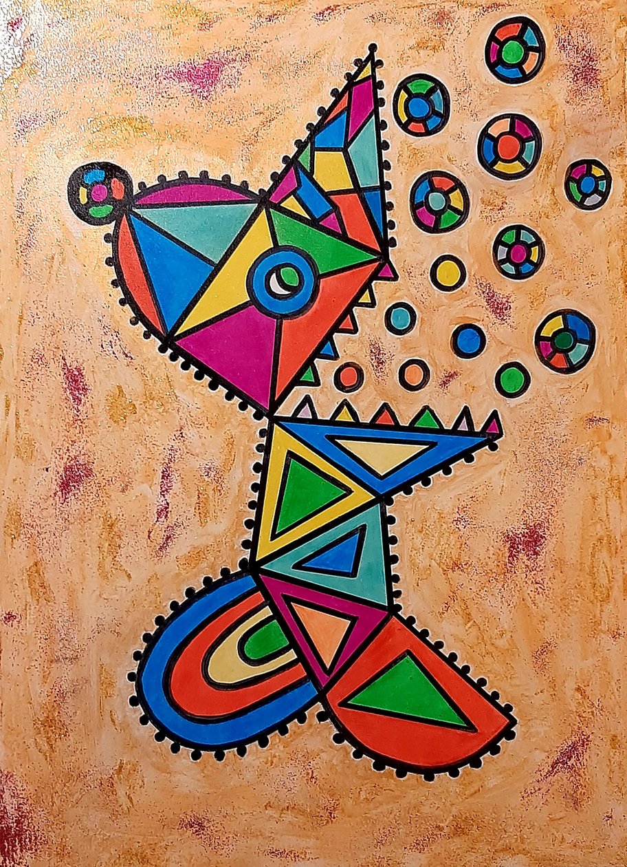 Kone ahmii maailman tekijältä Steffi_Seiler_Art