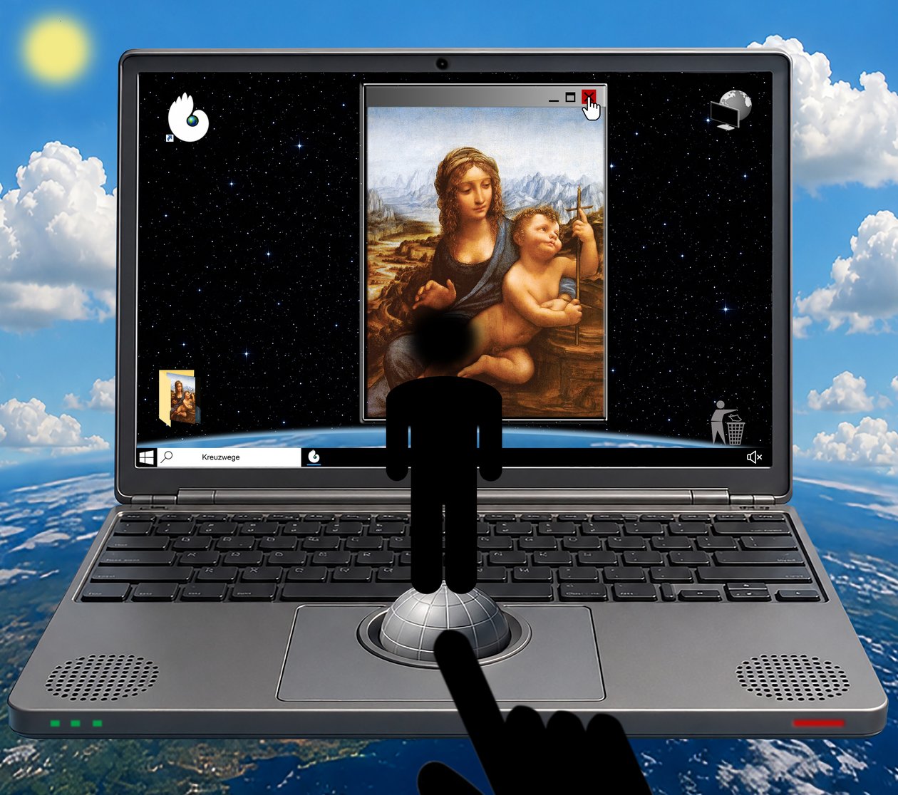 Kreuzwege (II) (aus der Serie WINDOWS) tekijältä Alexander Eibach