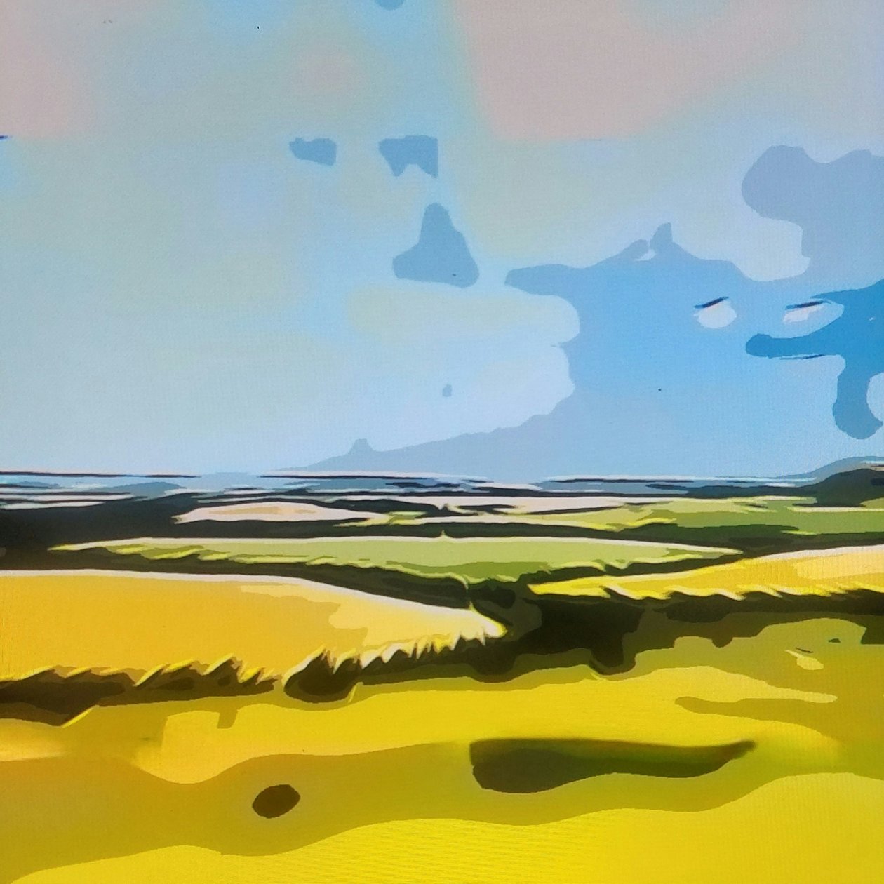 Digitale Landschaft 02 tekijältä M. Vet
