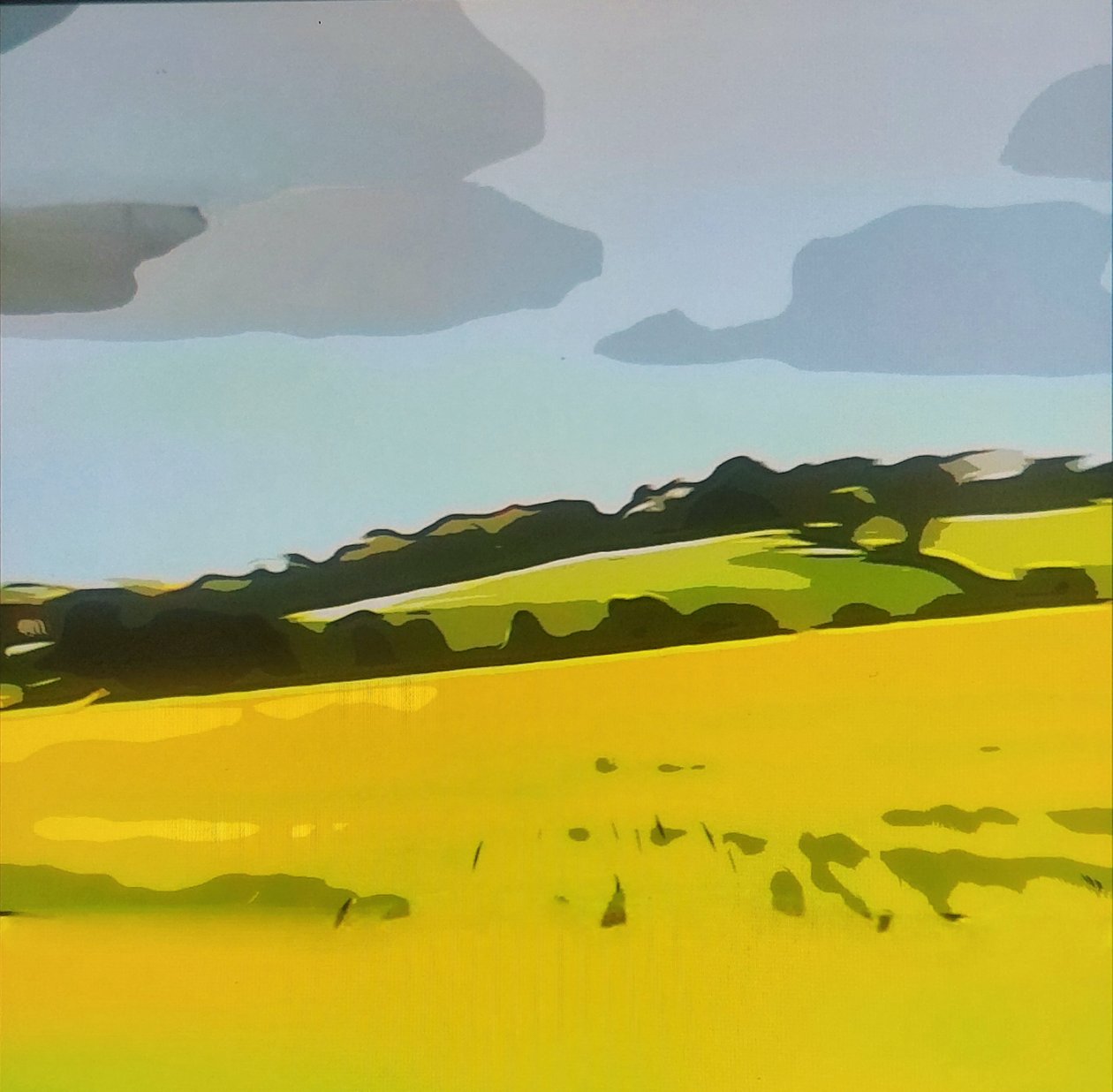 Digitale Landschaft 03 tekijältä M. Vet