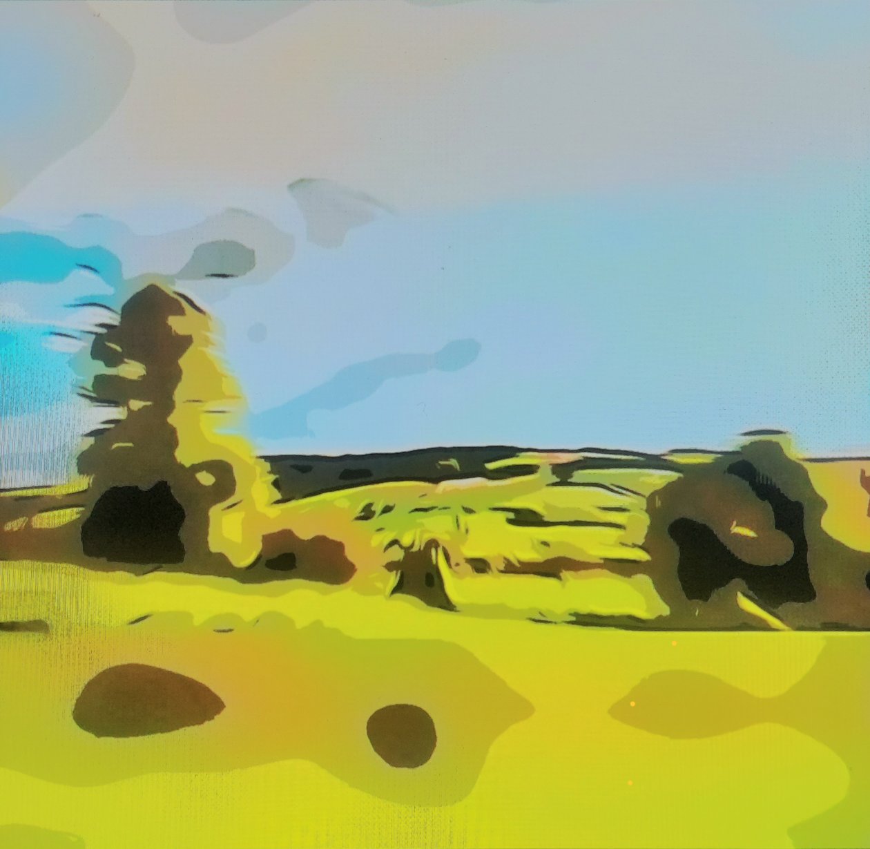 Digitale Landschaft 08 tekijältä M. Vet