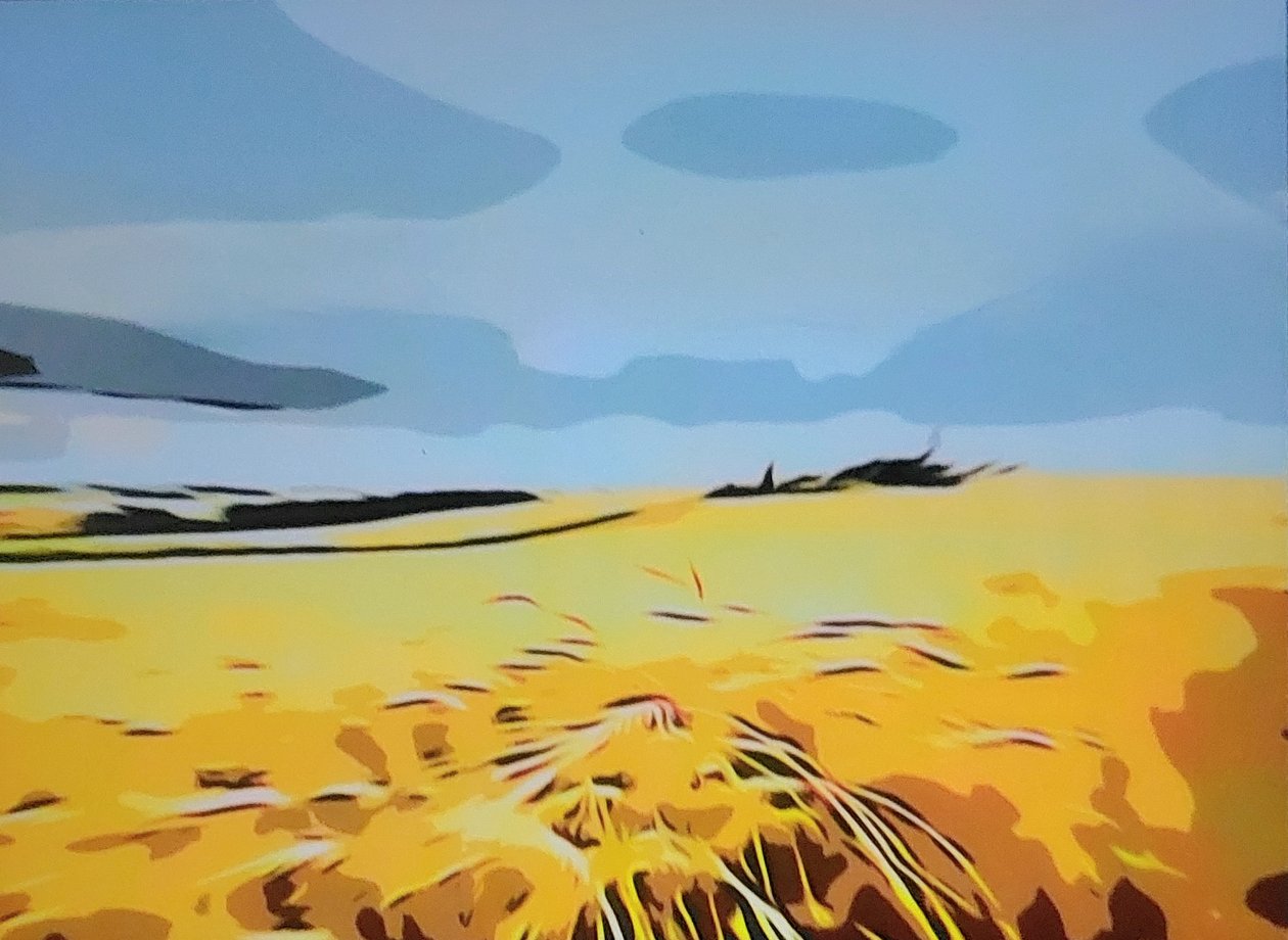 Digitale Landschaft 09 tekijältä M. Vet