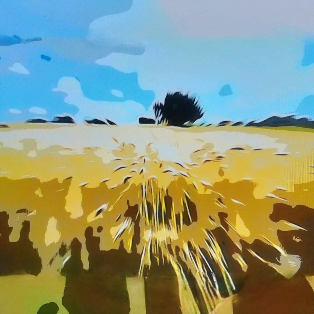 Digitale Landschaft 12 tekijältä M. Vet